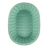 Panera Trenzada Plastico Oval Calidad Premium 27 Cm