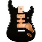 Genuine Fender Deluxe Series Stratocaster Hsh Alder Body Aad