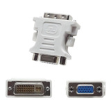 Adaptador Dvi-i Dual Link 24+5 Macho P/ Vga 15 Fêmea