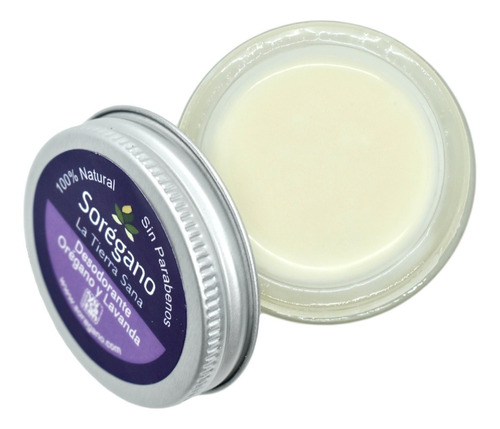 Sorégano Desodorante 100% Natural Orégano Y Lavanda 