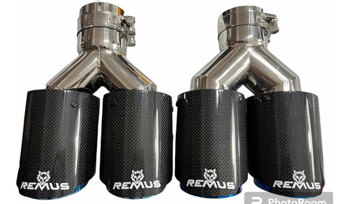 Puntas Escape Fibra De Carbon Remus Akrapovic Alpha Hks