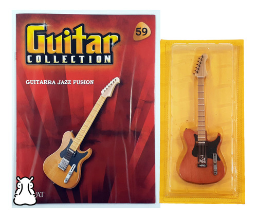 Miniatura Salvat Ed 59 - Guitarra Jazz Fusion + Suporte