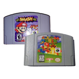 Super Smash Bros 64 + Super Mario 64 N64 R-pr0