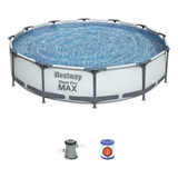 Piscina Estructural Redonda 366 Mts X 76cms+bomba Envio