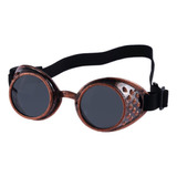 Gafas Steampunk De Estilo Vintage, Soldaduras, Vidrio Transp