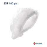 Kit De 100 Cofias Desechables. 