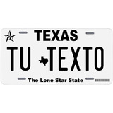 Placas Para Auto Personalizadas Texas