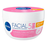 Crema Facil Nivea 5 En 1 Cuidado Aclarado Natural 200 Ml