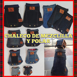 Chaleco De Mezclilla Para Perro Talla #03