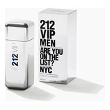 Perfume Masculino 212 Vip Men Edt 100ml Eau De Toilette Carolina Herrera Original Lacrado