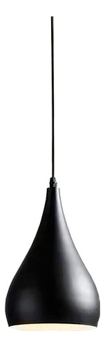 Lámpara Colgante Prasino Gota Negro Moderno Deco Living