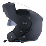 Casco De Moto Abatible Integral Con Bluetooth