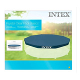 Cubierta Intex Para Alberca Circular Estructural 4.57m