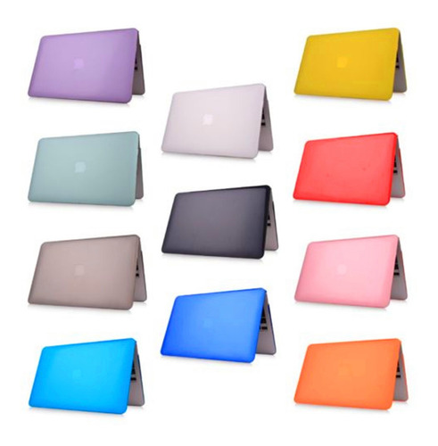 Carcasa Rígida Para Apple Macbook Air 12, Color Naranja