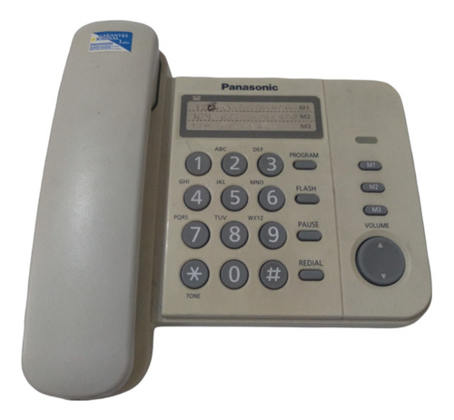 Teléfono Panasonic De Linea Fijo Kx-ts520 Con Cable $x Cant