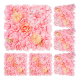 Zeyune Paquete De 6 Paneles De Pared De Flores 3d, 15 X 15, 