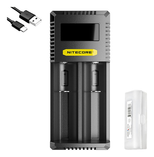 Nitecore Ci2 2 Bay Universal Battery Charger Soporte 16340 1