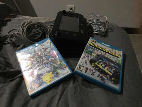 Nintendo Wii U Con Juegos Incluidos (precio Razonable)