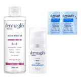 Kit Facial Dermaglós Agua Micelar + Serum