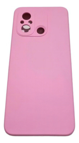 Capa Capinha Compativel Xiaomi Redmi 12c Silicone Aveludado Cor Iogurte