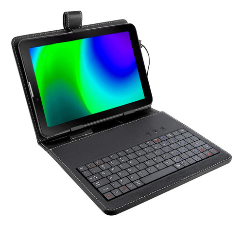 Tablet 32gb Dual Chip 3g Função Celular Nb360 + Capa Teclado