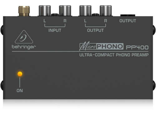 Behringer Pp400 - Preamplificador Tornamesa | Envio Gratis