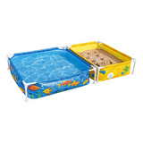 Combo Piscina-arenero H2ogo My First Frame Ideal Para Niños