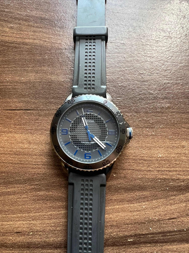 Relógio Tommy Borracha Azul Original Esportivo Masculino