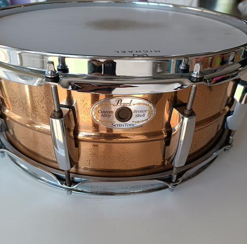 Caixa Pearl Sensitone Bronze 14x5,5