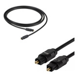 Cable De Fibra Óptica Para Video Y Audio Digital 1.5 Mts