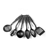 Set X6 Utensilio Nylon Espatula Cuchara Para Ceramica Teflon