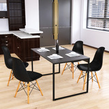 Conjunto Mesa De Jantar Ind. P/ Cozinha Diretor Minimalista