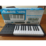 Alesis V25 Controlador Teclado Midi Usb 25 Teclas