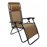 Silla Reclinable Descanso Plegable Portatil Cero Gravedad