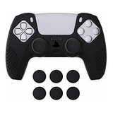 Funda + Sticks Para Control Playstation 5 Extremerate Negro