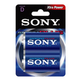 Pilas Grandes Sony D Lr20 Blister De 2 Unidades