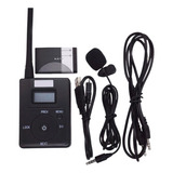 Transmisor De Audio Fm Portátil, 4 Conectores: Aux, Mic, Tf,