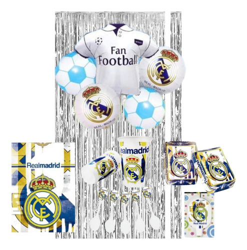 Decoración Real Madrid Para Cumpleaños