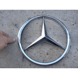 Insignia Mercedes Benz Antigua 26cm Diam Metal Cromado
