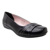 Zapato Escolar Mujer Piel Negro Flexi - Manolo 1012