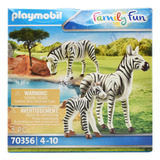 Playmobil Cebras Con Bebe Family Fun 70356 Cd