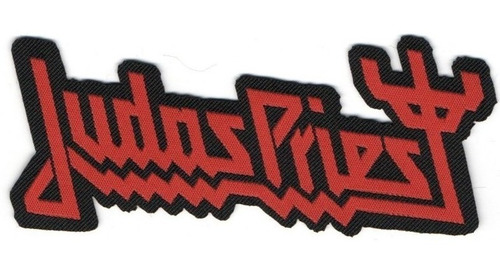 Patch Microbordado - Judas Priest Logo Recortado P63 Oficial