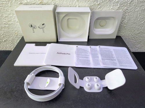 Caja AirPods Pro Apple Con Cable/ Almohadillas Original