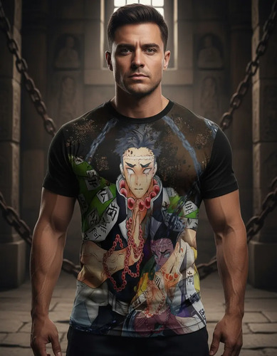 Playera Sublimada Gyomei  Himejima Demon Slayer | Meses sin interés