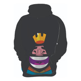 Blusa De Frio Moletom Clash Royale Emote Risada 01