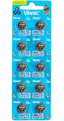 200 X Pilas Vinnic L1131f Lr54 Ag10 189  Lr1130 San Martin  