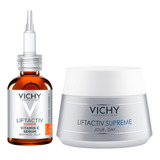 Vichy Combo Lifactiv Supreme Crema + Serum Vit C Piel Normal