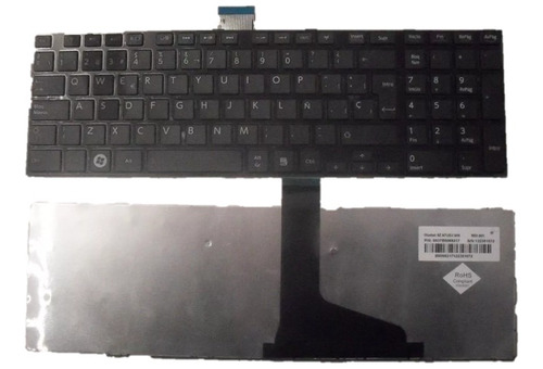 Teclado Toshiba L850 C850 L850d L855 L870 Series 