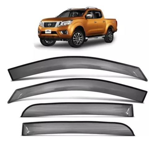 Deflector De Ventana Nissan Frontier 2016 2017 2018 2019 X4u