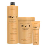 Trivitt Shampoo 1l + Condicionador + Hidratação Intesiva 1kg